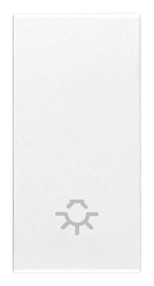 VIMAR - TASTO 1M SIMBOLO LUCE BIANCO 20021.L.B