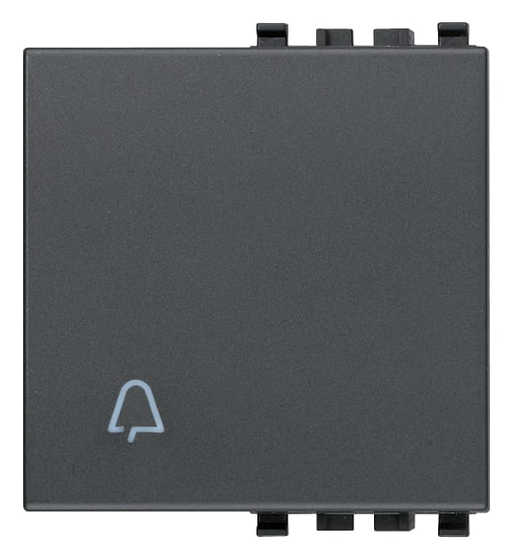 VIMAR - TASTO 2M SIMBOLO CAMPANELLO GRIGIO 20022.C