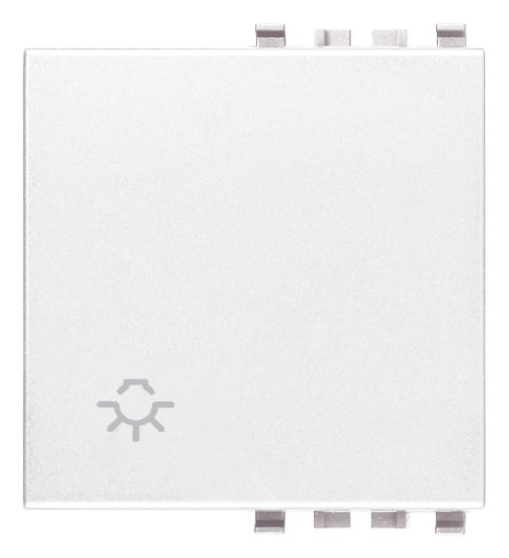 VIMAR - TASTO 2M SIMBOLO LUCE BIANCO 20022.L.B