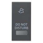 VIMAR - TASTO 1M CON DIFFUSORE SIMB. DND GRIGIO