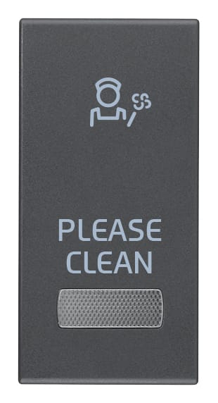 VIMAR - TASTO 1M CON DIFFUSORE SIMB. PLS GRIGIO
