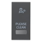 VIMAR - TASTO 1M CON DIFFUSORE SIMB. PLS GRIGIO 20026.PLS