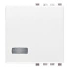 VIMAR - TASTO 2M CON DIFFUSORE BIANCO 20027.B