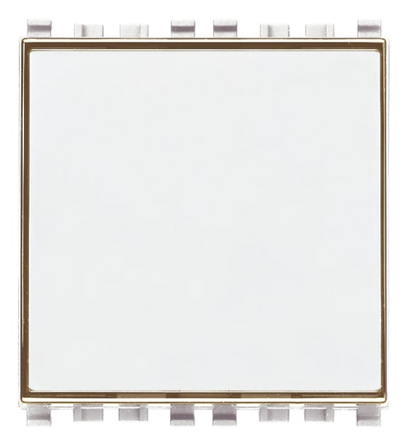 VIMAR - Pulsante Targhetta 1P No 10A Bianco con Targhetta Luminosa per Lampada E10 10X28 Mm 1 W Max - 2 Moduli