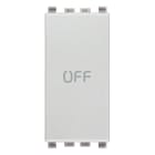 VIMAR - PULSANTE 1P NO+NC 10A SIMBOLO OFF NEXT