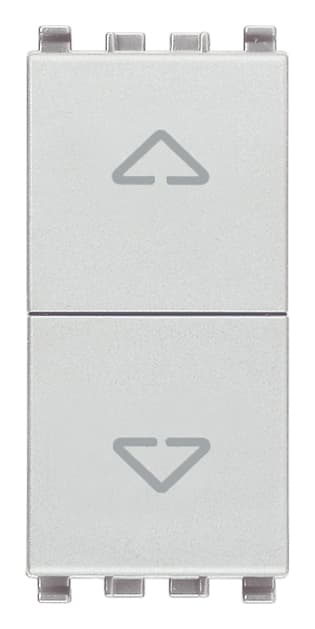 VIMAR - DUE PULSANTI INTERBLOCC. NO+NO 10A NEXT 20062.N