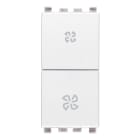 VIMAR - COMMUTATORE 2P 10AX FAN-COIL BIANCO 20063.B