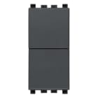 VIMAR - Pulsanti Indipendenti 10A Grigio - Chiusura Contemporanea Circuiti Motori 20066