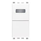 VIMAR - PULSANTE 1P NO 10A + SPIA BIANCA BIANCO