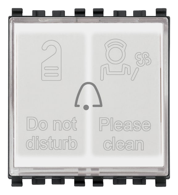 VIMAR - PULSANTE + 2 SPIE HOTEL 230V