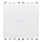 VIMAR - INTERRUTTORE 1P 16AX ASSIALE 2M BIANCO 20101.2.B