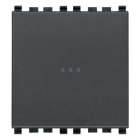 VIMAR - PULSANTE 1P NO 10A ASSIALE 2M GRIGIO 20108.2