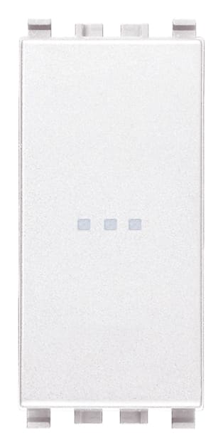 VIMAR - PULSANTE 1P NO 10A ASSIALE BIANCO