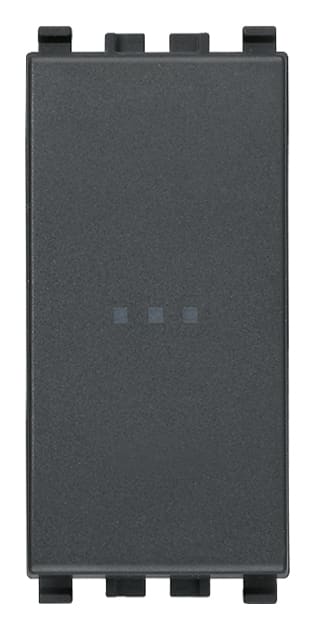 VIMAR - PULSANTE 1P NO 10A ASSIALE GRIGIO 20108