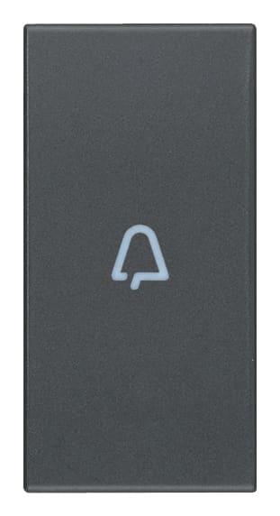 VIMAR - TASTO 1M SIMB. CAMPANELLO ASSIALE GRIGIO 20131.C