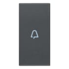 VIMAR - TASTO 1M SIMB. CAMPANELLO ASSIALE GRIGIO 20131.C