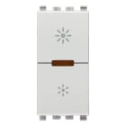 VIMAR - Dimmer universale 230V Next, taglio di fase, per lampade 40-400W, LED 3-200W, comando ON/OFF, regolazione minima, funzione MASTER, non per Isoset.