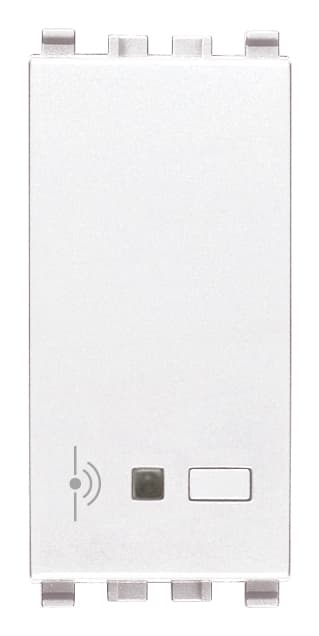 VIMAR - Sensore Radar Connesso IoT Bianco - UWB Bluetooth 5.0 Mesh View Wireless Solido Tensione Pulsante Esterno Alimentazione 100-240V 20179.B