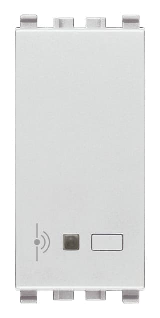 VIMAR - Sensore radar connesso IoT 1M UWB Bluetooth 5.0 Mesh View Wireless Solido Tensione Pulsante Esterno Alimentazione 100-240V 50/60Hz