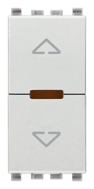 VIMAR - Commutatore Elettronico Centralizzabile per Tapparelle con Uscite a Relè e Memorizzazione di Posizione