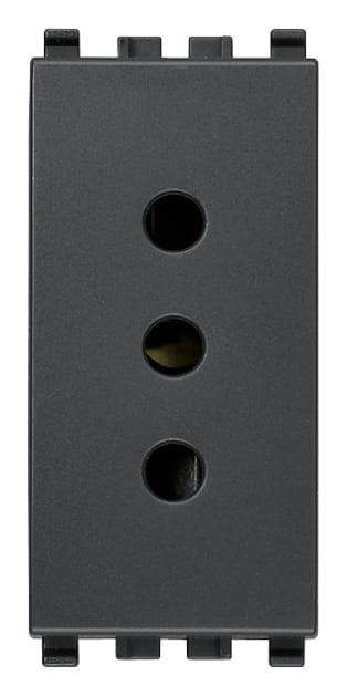 VIMAR - PRESA 2P+T 10A P11 GRIGIO 20201