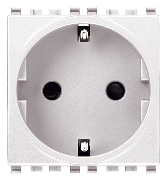 VIMAR - PRESA SICURY 2P+T 16A TEDESCO BIANCO 20208.B