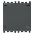 VIMAR - PRESA SICURY 2P+T 16A DE + COPER. GRIGIO 20208.C