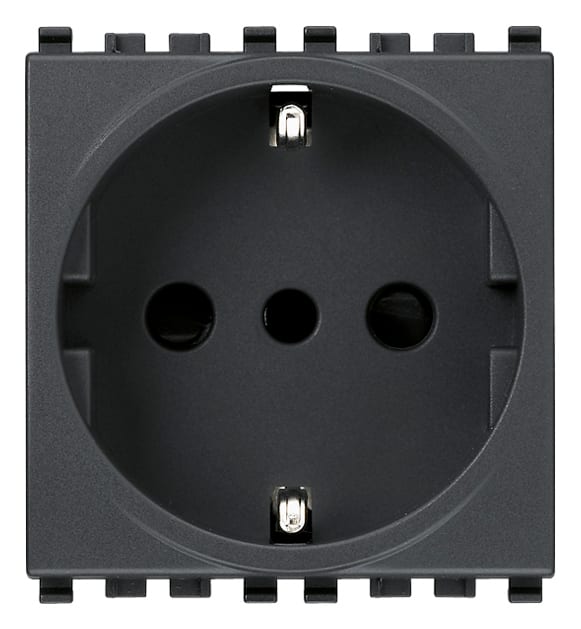 VIMAR - PRESA 2P+T 16A P30 GRIGIO 20209