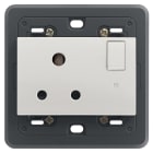 VIMAR - PRESA 2P+T 5A INGLESE INTER.+SPIA NEXT