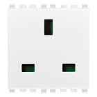 VIMAR - PRESA 2P+T 13A INGLESE BIANCO