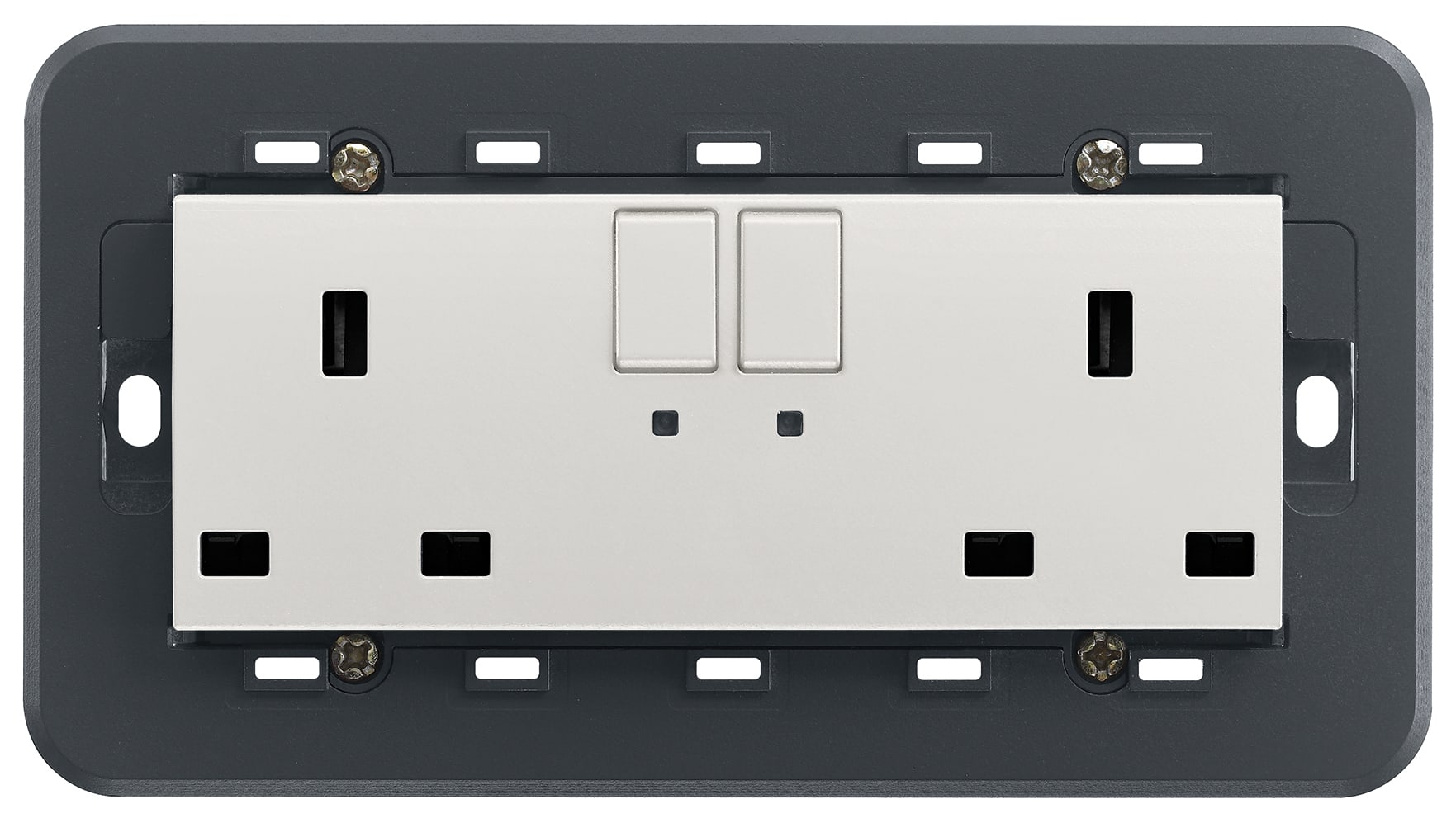 VIMAR - 2 PRESE 2P+T 13A INGLESE INTERR. NEXT 20222.L.N