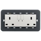 VIMAR - 2 PRESE 2P+T 13A INGLESE INTERR. NEXT 20222.L.N