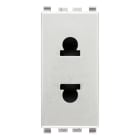 VIMAR - Presa Sicury 2P 16A Standard Euroamericano per Spinotti Piatti e Ø4,8mm