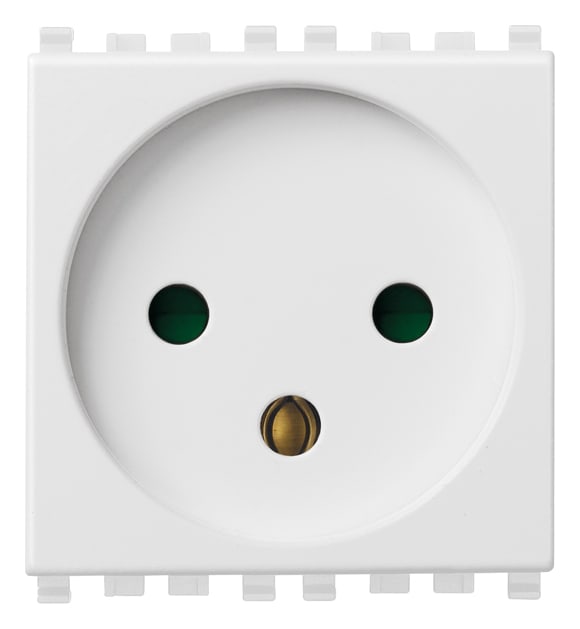 VIMAR - PRESA SICURY 2P+T 16A ISRAELIANO BIANCO