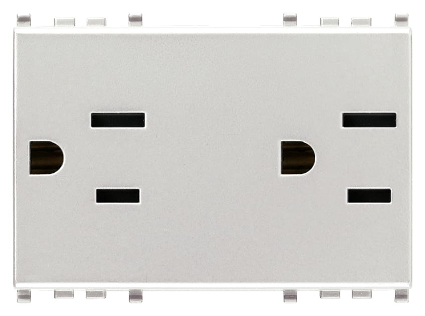 VIMAR - 2 PRESE SICURY 2P+T 15A USA+SASO NEXT