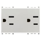 VIMAR - 2 PRESE SICURY 2P+T 15A USA+SASO NEXT