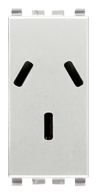 VIMAR - PRESA SICURY 2P+T 10A ARGENTINO NEXT 20250.N