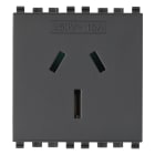VIMAR - PRESA SICURY 2P+T 15A AUSTRALIA GRIGIO