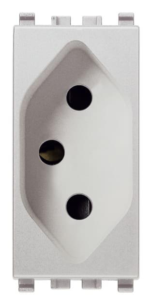 VIMAR - PRESA SICURY 2P+T 20A BRASILIANO NEXT 20265.N