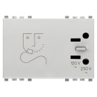 VIMAR - PRESA PER RASOIO 230V NEXT 20290.N