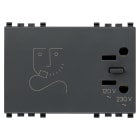 VIMAR - PRESA PER RASOIO 230V GRIGIO