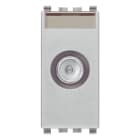 VIMAR - Presa Passante Coassiale Tv-Rd-Sat 5-2400 Mhz Connettore Maschio Attenuazione Derivazione 10 Db