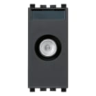 VIMAR - Presa Passante Grigio Coassiale 5-2400 Mhz Connettore Maschio Attenuazione 10 Db