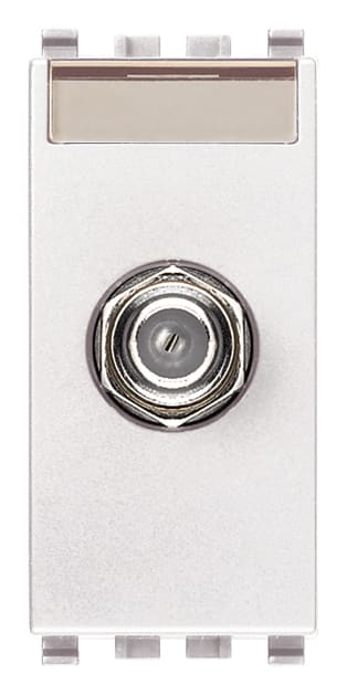 VIMAR - PRESA COASSIALE TIPO F FEMMINA BIANCO