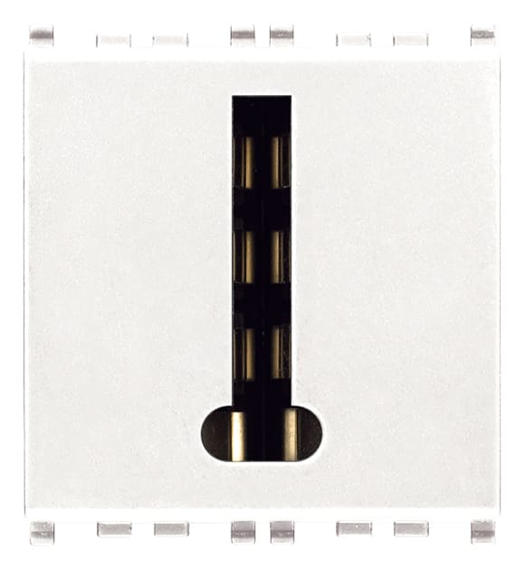 VIMAR - PRESA TELEFONICA 8P FRANCESE BIANCO 20327.B