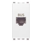 VIMAR - Presa RJ11 Speciale per Bus Bianco - Morsetti a Vite 20329.B