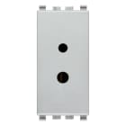 VIMAR - Presa Polarizzata 2P 6A 24V Selv Next - Per Spine 01616 E 01617 (1 Spinotto Ø 3 Mm E 4 Mm Interasse 12,4 Mm), Morsetti A Vite, Impianti Hi-Fi 20331.N