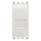 VIMAR - Presa RJ45 Cat6 UTP con Portello Antipolvere - Cablaggio Universale T568A/B, 8 Contatti, Morsetti ad Incisione di Isolante 20337.6.N