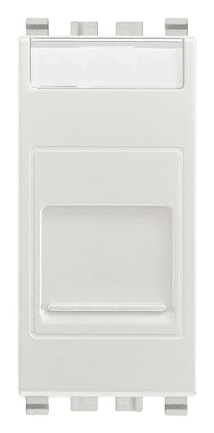 VIMAR - Adattatore Portello Rj45 Keystone Next con Protezione Antipolvere 20337.C.N