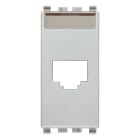 VIMAR - Adattatore RJ45 AMP Avaya Next per connettori RJ45 AMP Tyco Lucent Avaya Systimax MPS100 MGS200 MGS300 MGS400 MGS500 Jack linea 110 Toolless MTRJ.